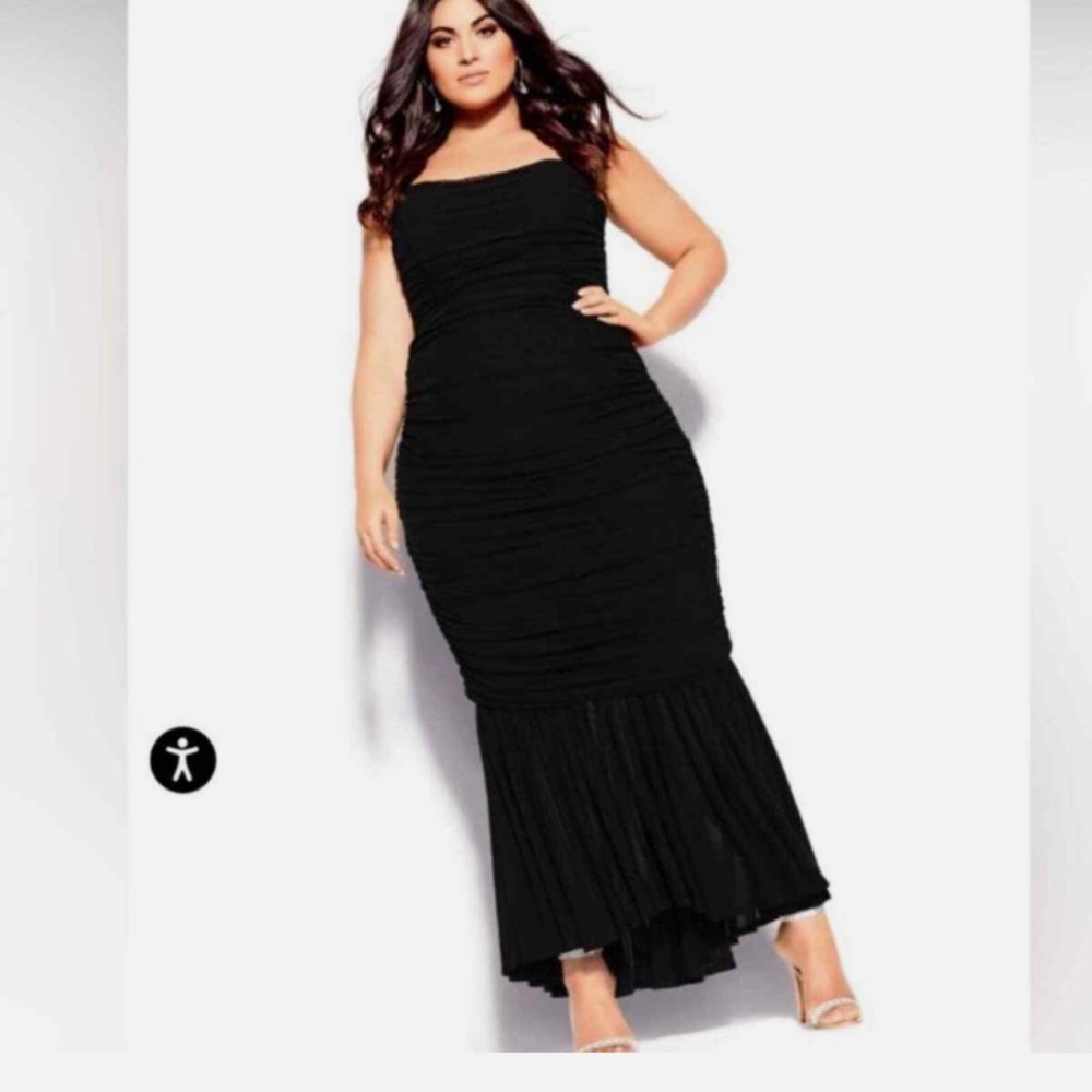 City Chic Maxi Natalia Dress- Size 20